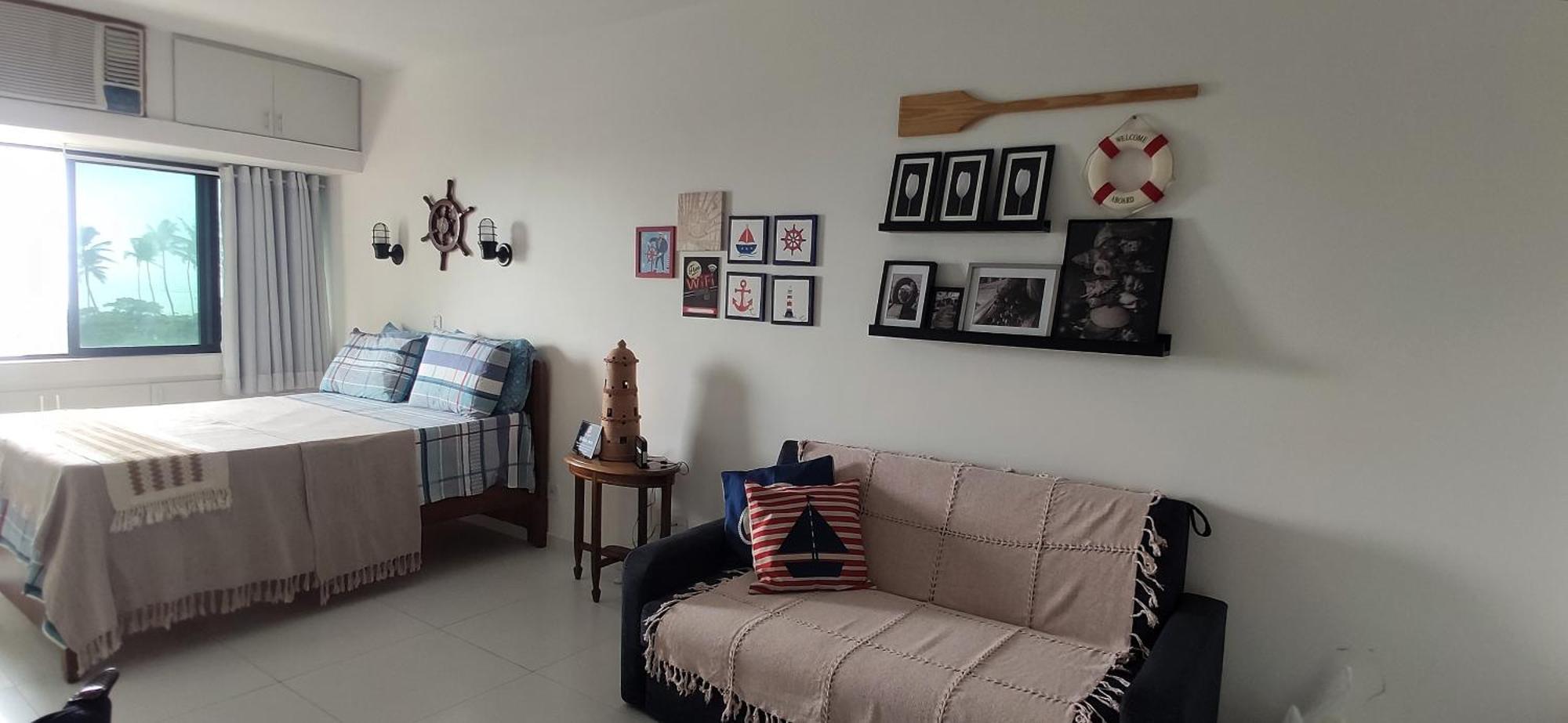 Maceió Apartamento Ibiza Vista Mar 아파트 객실 사진